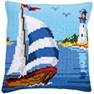 Vervaco borduurkussen zeilboot pn-0148418