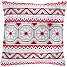 Vervaco voorbedrukt kruissteekkussen Noors motief pn-0150989 