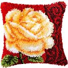 Knoopkussen roos van Vervaco om te knopen  