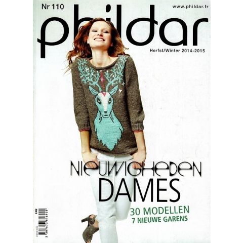 Phildar breiboek no.110 van herfst-winter 2014/2015 | C.R. Couture