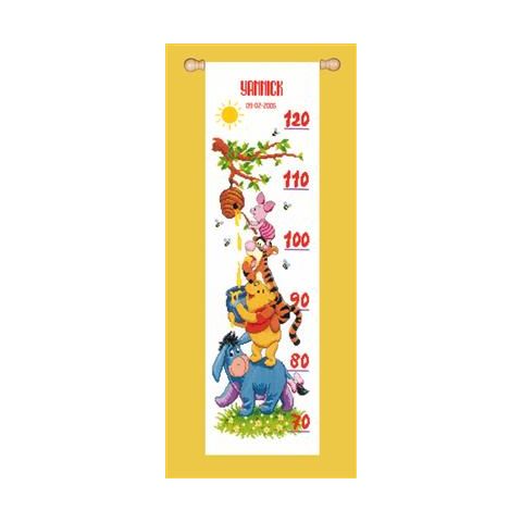 vermoeidheid Hubert Hudson nationalisme Vervaco borduurpakket groeimeter Winnie the Pooh en vrienden pn-0014848 |  C.R. Couture