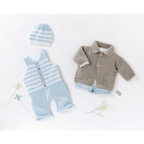 Lana Grossa baby vest met kraag breien van Soft Cotton Infanti