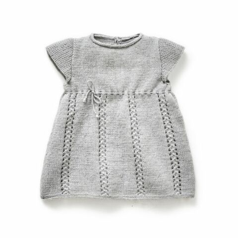 Phildar baby jurkje breien van Phil super baby 703 m21
