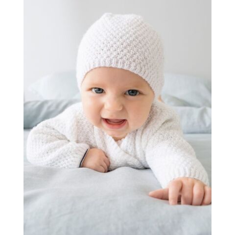 Phildar baby muts breien van Super Baby