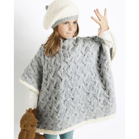 in het midden van niets Achterhouden Helderheid Phildar meiden poncho breien van Nebuleuse en Phil douce | C.R. Couture