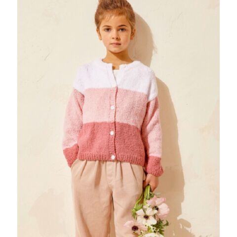 Phildar meiden vest breien van Phil Baby Doll 211 m15