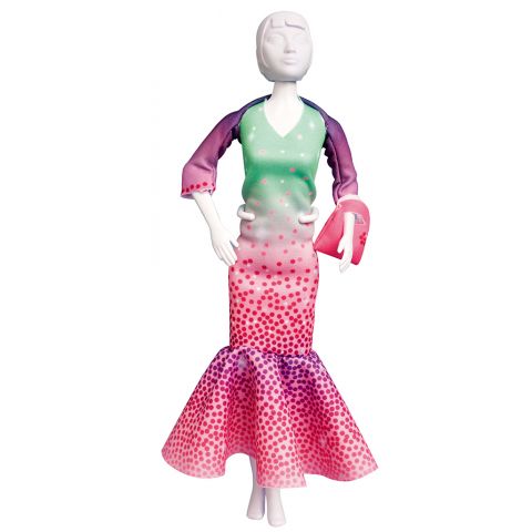 Dress Your Doll Zelf Barbiekleren naaien mint pn-0164639 | C.R. Couture