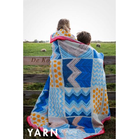 Extractie Respectvol vrede Scheepjes surf en turf deken haken van Colour Crafter uit Bookazine 13 |  C.R. Couture