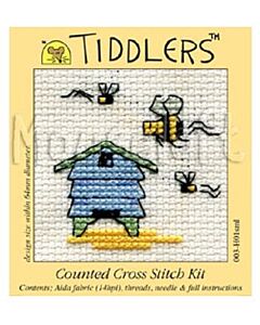 Mouseloft borduurpakket bijenkorf 003-H01 telpatroon