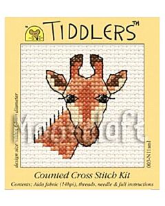 Mouseloft borduurpakket giraf 003-N11 telpatroon