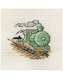 Mouseloft borduurpakket stoom trein 004-E08 telpatroon