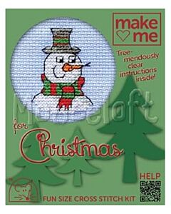 Mouseloft borduurpakket sneeuwpop 00M-203 telpatroon