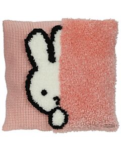 Pako knoop- en borduurkussen Nijntje Kiekeboe 012.025 voorbedrukt (excl. kussenrug, opvulkussen & knoophaak)