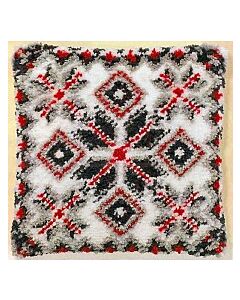 Pako knoopkussen Noors motief 013.326