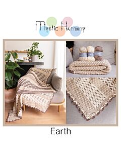 Haakplein Mystic Harmony CAL 2026 van Durbale Comfy in de kleur Earth