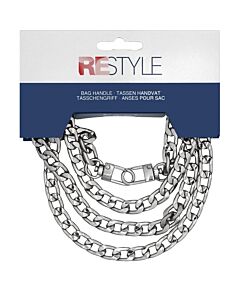 Restyle tassenketting 120cm goud kleurig