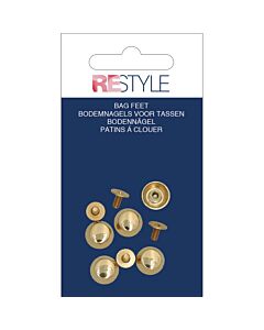 Restyle bodemnagels zilver kleurig