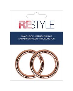 Restyle tas-ringen 29mm in het zilver