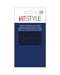 Restyle reparatiedoek jeans kl.211 donkerblauw opstrijkbaar