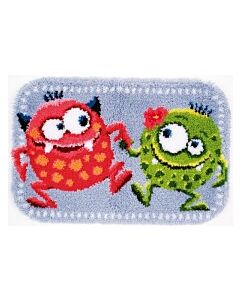 knooppakket knoopkleed dansende monstertjes van Vervaco om te knopen pn-0150473