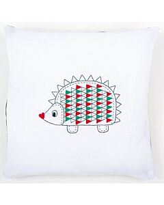 Borduurpakket voorbedrukte Borduurkussen egel van Vervaco pn-0155665