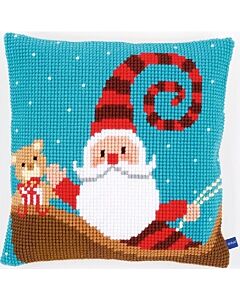 vrolijke kerstman Vervaco pn-015589