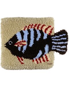 Pako smyrna knoopkussen tropische vis met losse staart 016.601 voorbedrukt