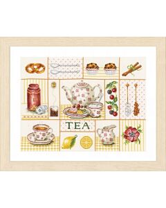 Lanarte borduurpakket tea party pn-0163387 borduren