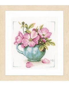Lanarte borduurpakket Wilde roosjes van Marjolein Bastin borduren PN-0164070