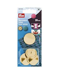 Prym 3 Stofknopen zonder matrijs zilverkleurig 29 mm  
