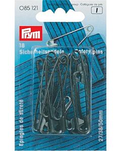 Prym Veiligheidsspelden staal No. 0 zilverkleurig 27 mm 