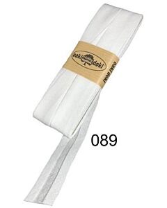 Oaki Doki biaisband 20mm kl.009 wit