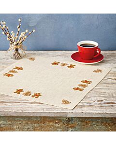 Permin borduurpakket tafelkleedje peperkoek 10-6210 telpatroon