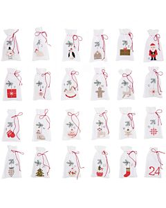 Rico Design borduurpakket Adventskalender 100077 telpatroon