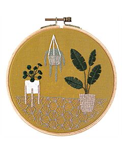 Borduurpakket Stedelijke jungle van rico Design  100131 incl borduurring