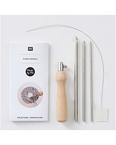 Punch needle 3 in een  2 mm 3 mm en 4.5 mm van Rico 100137