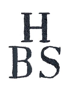 Rico Design plak en stik alfabet vrij borduren