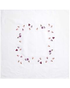 Rico Design borduurpakket tafelkleed Viooltjes 100250 telpatroon