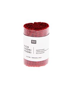 Rico design hooki hooki knoopgaren 6.5cm 100276 (donkerrood)