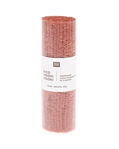 Rico design hooki hooki knoopgaren 13cm 100325 (baksteen bruin)