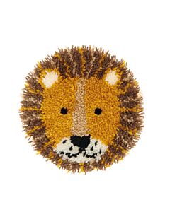 Rico design smyrnapakket wandhanger leeuw 100389 voorbedrukt