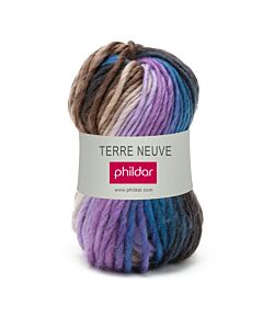 Phildar Terre Neuve wol kleur 101 violine