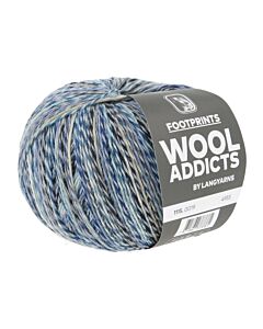 Lang Yarns Footprints Wool Addicts kl.17 4-draads sokkenwol