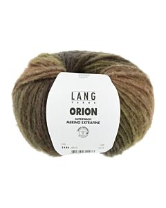 Lang Yarns Orion Merino Extrafine kleur 10 (donkergroen/bruin mix)