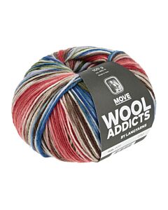 Lang Yarns Move Wool Addicts kl.11 4-draads sokkenwol 100gr.