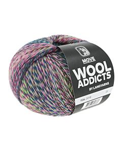 Lang Yarns Move Wool Addicts kl.16 4-draads sokkenwol (beige/bruin/groen/blauw)