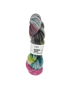 Lang Yarns Alpaca Soxx kl.1 zijn unieke handgeverfde strengen sokkenwol.