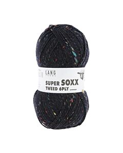Lang Yarns SuperSoxx Color 6ply Time of day Soxx kl.534 is een 6 draads sokkenwol 