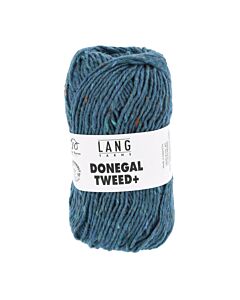 Lang Yarns Donegal Tweed+ kleur Gelb (okergeel)