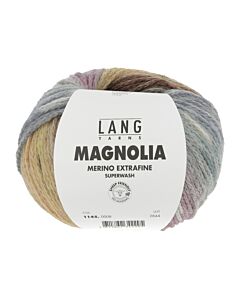 Lang Yarns Magnolia Merino Extrafine kleur 8 (beige/bruin/groen/blauw/bordeaux)
